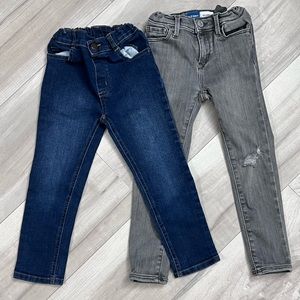 5T Girls Denim Jeans Set